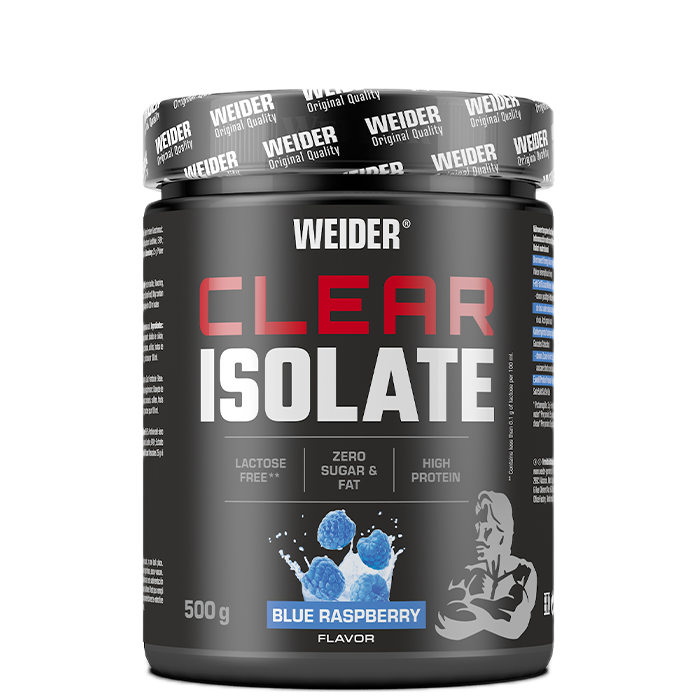 Weider Clear Isolate Vassleproteinisolat 500 g Blue Raspberry