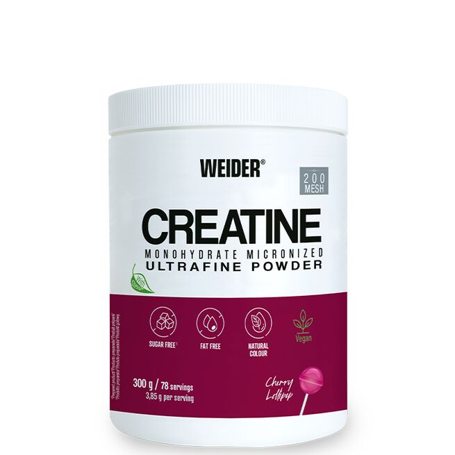 Weider Creatine 200 Mesh Kreatin Monohydrat 300 g Cherry Lollypop