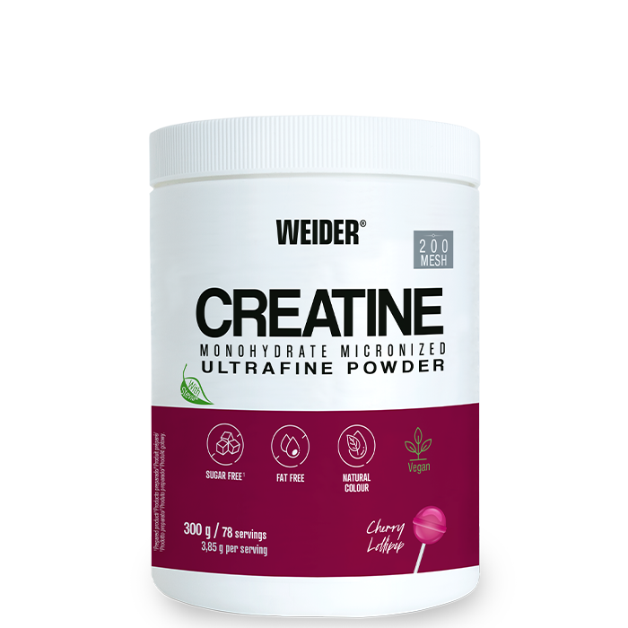 Weider Creatine 200 Mesh Kreatin Monohydrat 300 g Cherry Lollypop