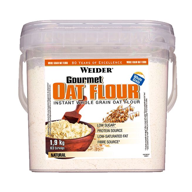 Weider Havremjöl 1900 g Natural