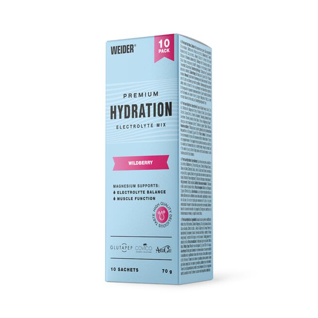 Weider Premium Hydration Sticks 10 sticks x 7g Wildberry