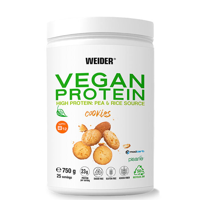 Weider Veganskt Proteinpulver 750 g Cookies