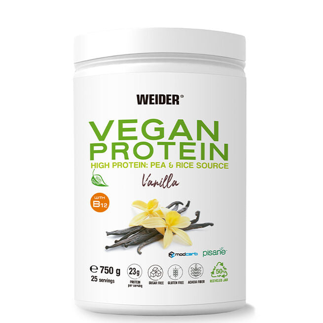 Weider Veganskt Proteinpulver 750 g Vanilla