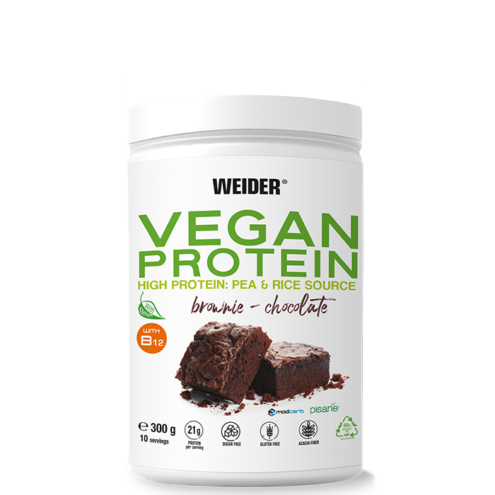 Weider Vege Protein Veganskt Proteinpulver 300 g Chocolate