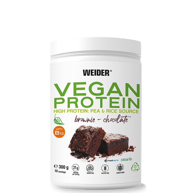 Weider Vege Protein Veganskt Proteinpulver 300 g Chocolate
