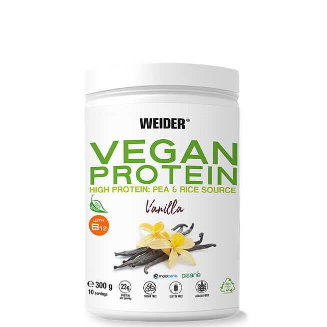 Weider Vege Protein Veganskt Proteinpulver 300 g Vanilla