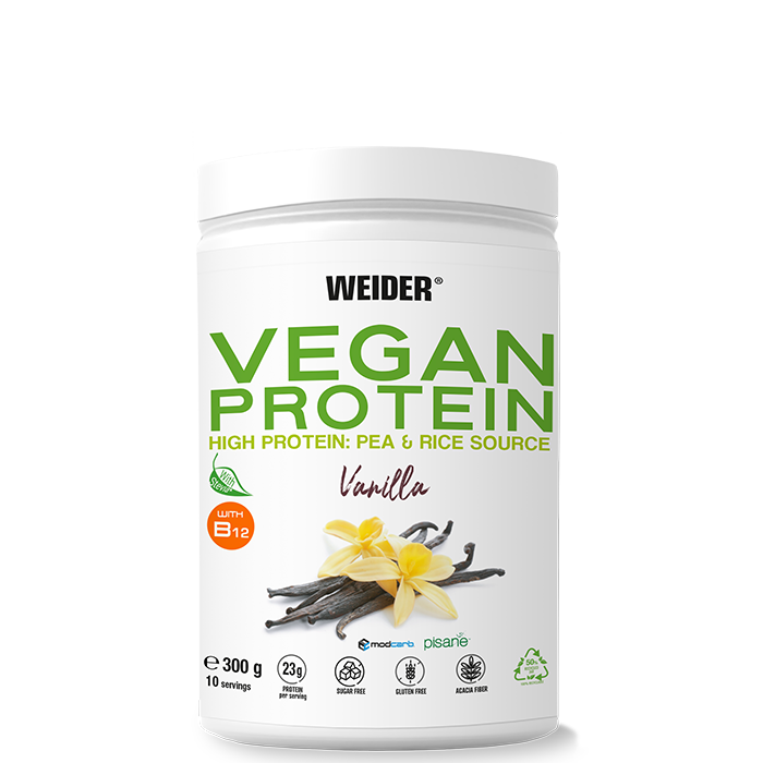 Weider Vege Protein Veganskt Proteinpulver 300 g Vanilla