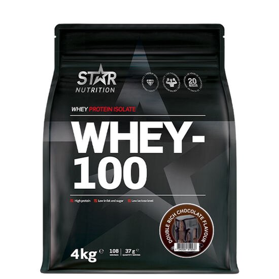 Whey-100 Vassleprotein 4 kg