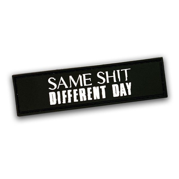 X3M Brands Patch Same Shit Different Day 30 x 110mm Default Title