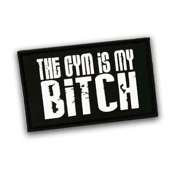 X3M Brands Patch The Gym Is My Bitch - 50 x 80mm