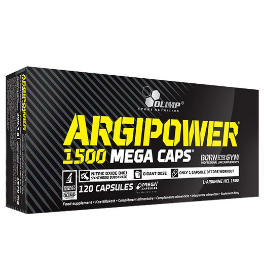 ArgiPower 1500 Mega Caps L-arginin Kapslar 120 st