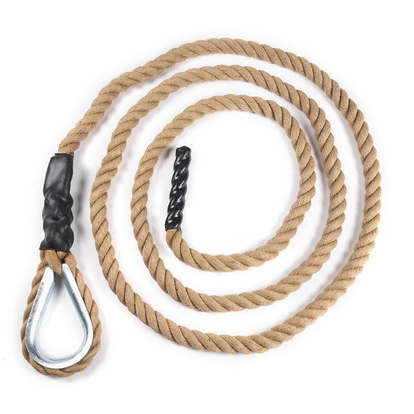 Klätterrep i hampa - 6m