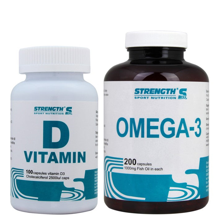 Strength Omega-3 200caps + D-vitamin 100caps