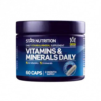 Vitamins & Minerals Daily 60 kapslar