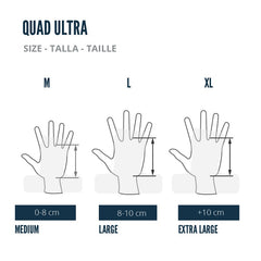 Velites - Quad Ultra Hand Grips No Chalk - White Kit