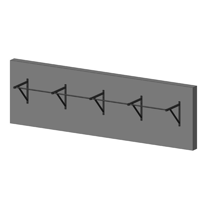 Väggmonterat Chinsräcke